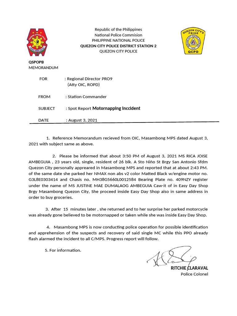 Police Clearance Process in Quezon City | PDF