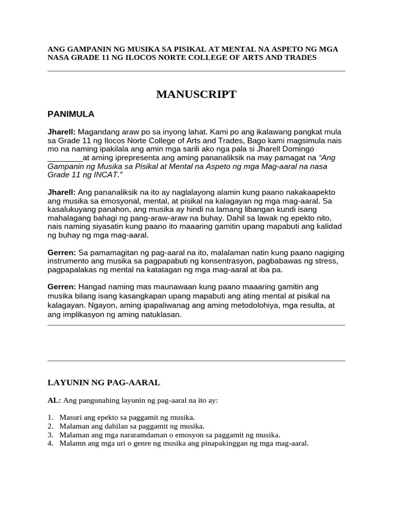 Manuscript 2 | PDF