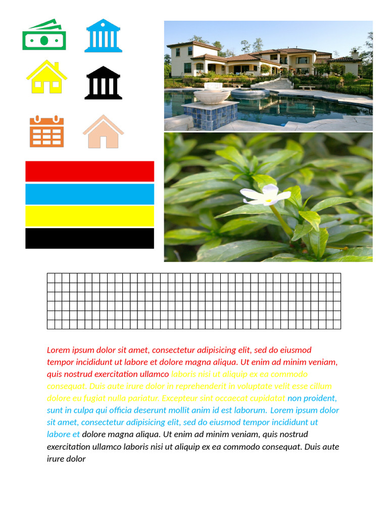 Lorem Ipsum Print Text | PDF