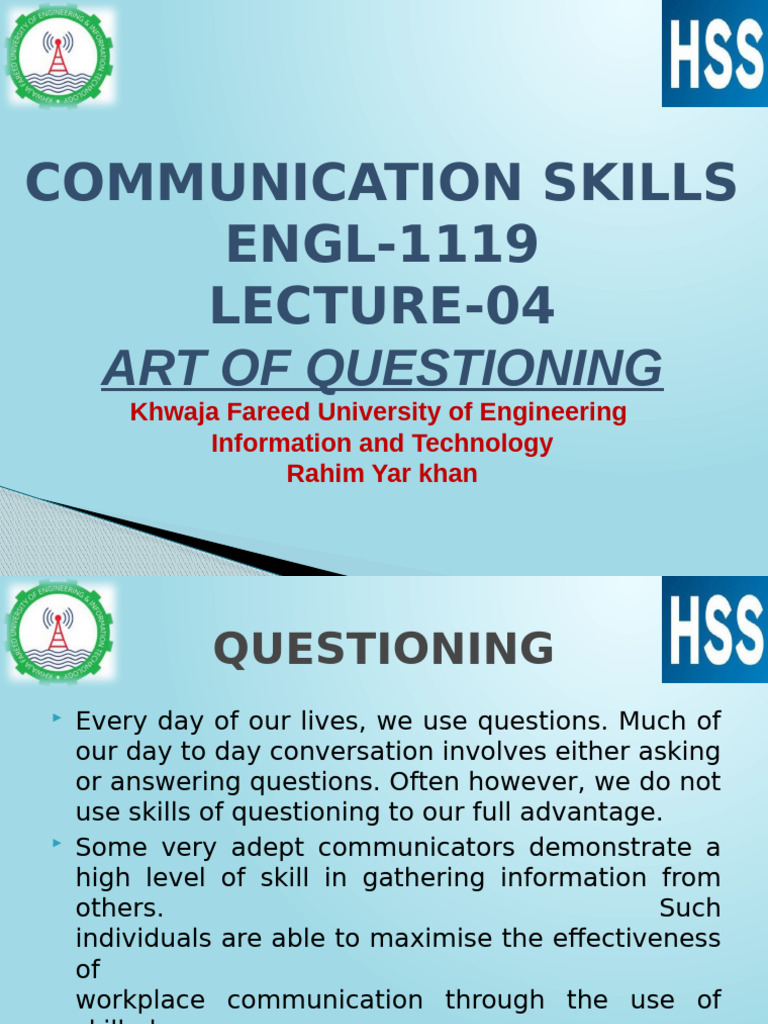 Mastering Open and Closed Questions | PDF | Question | Cognitive Science