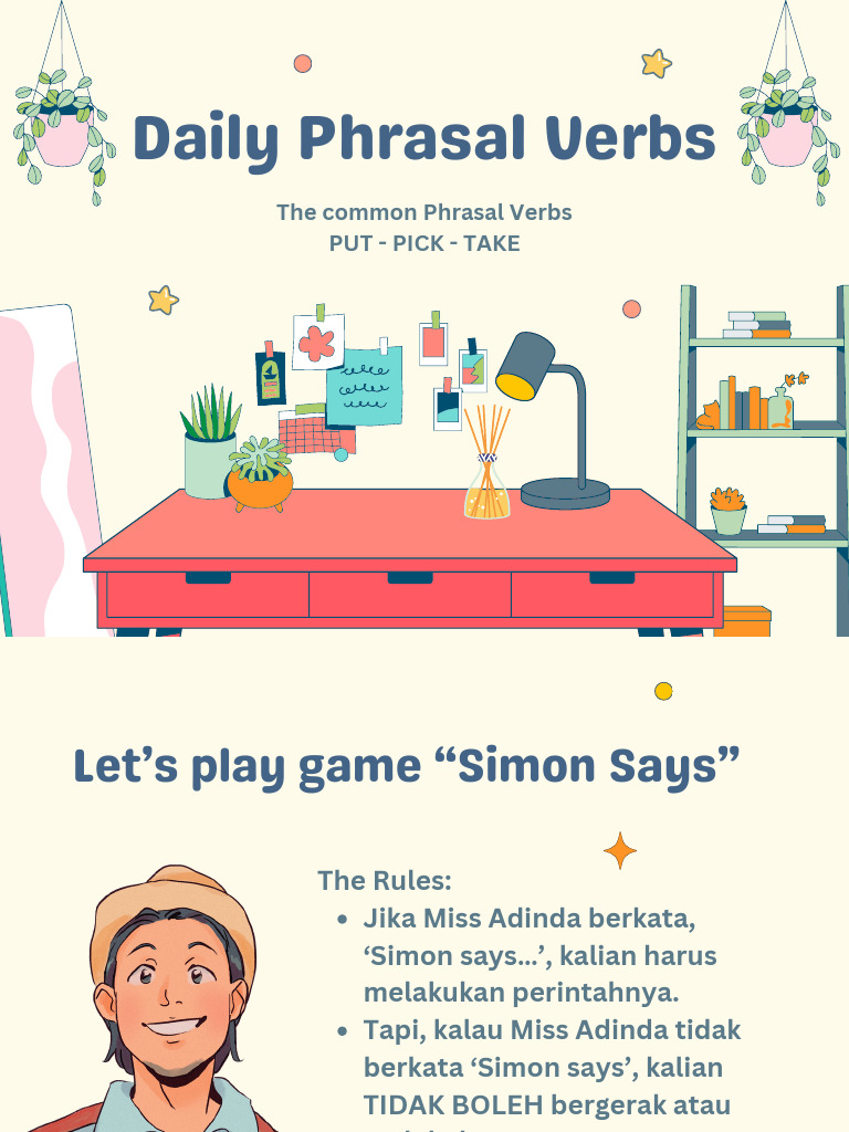 Simon Says: Phrasal Verbs Explained | PDF | Linguistic Typology ...
