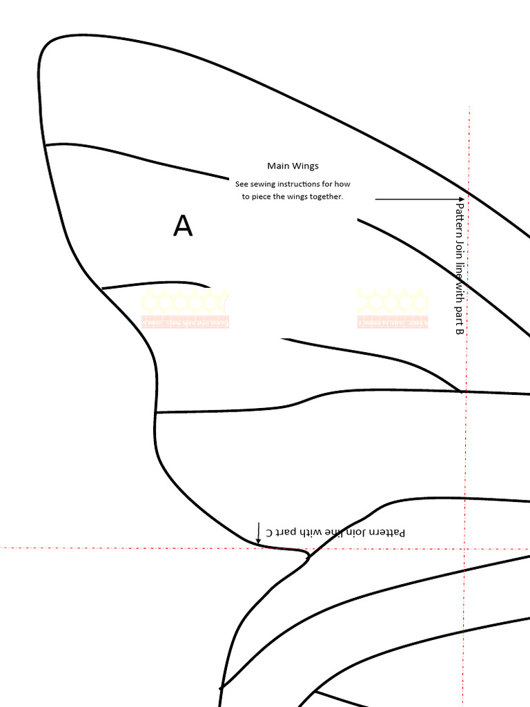 Sewing Instructions for Wing Patterns | PDF