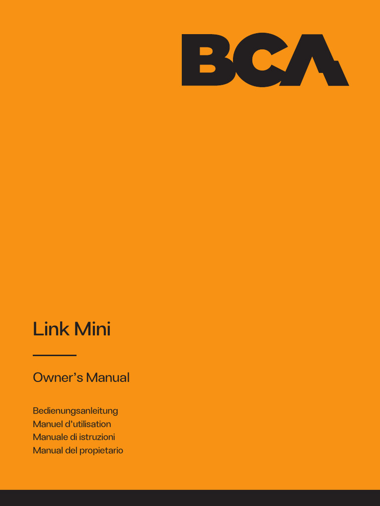 BC Link Mini Owner's Manual | PDF | Radio | Electromagnetic Interference