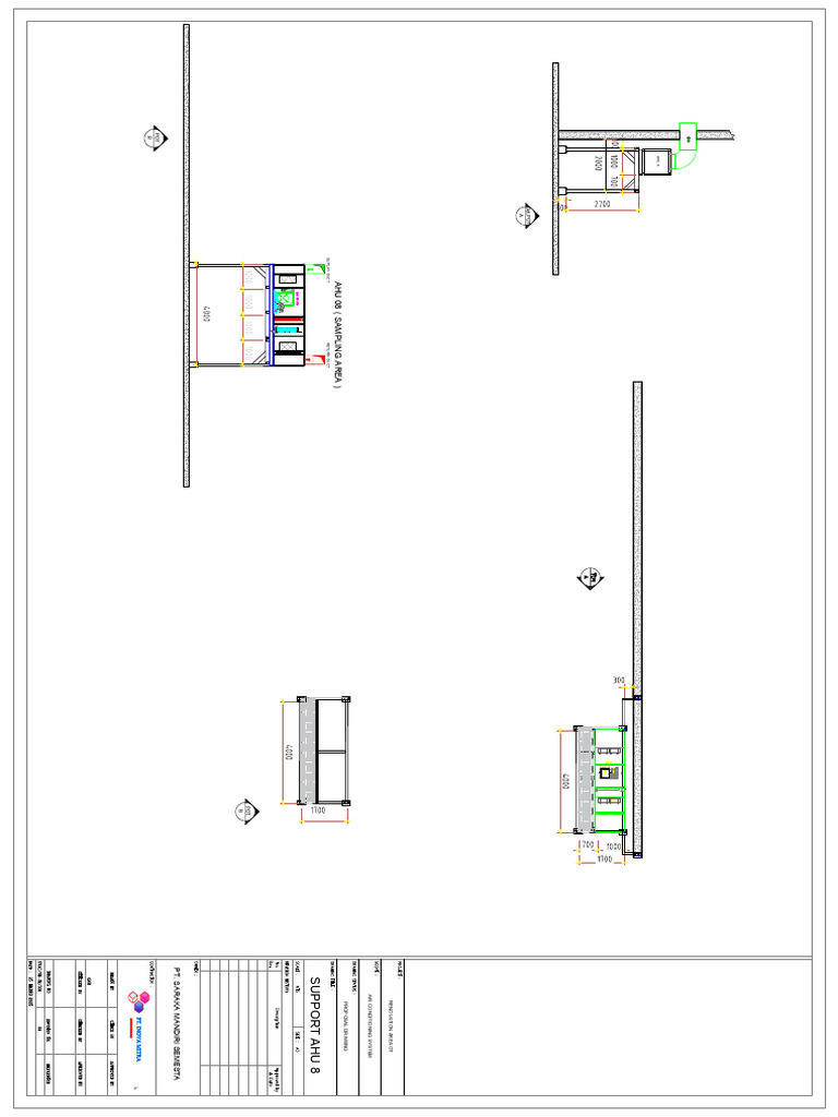 Gambar Suppport Unit Ahu 8 | PDF