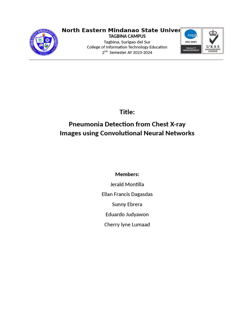 Pneumonia Detection via Deep Learning | PDF | Deep Learning | Pneumonia