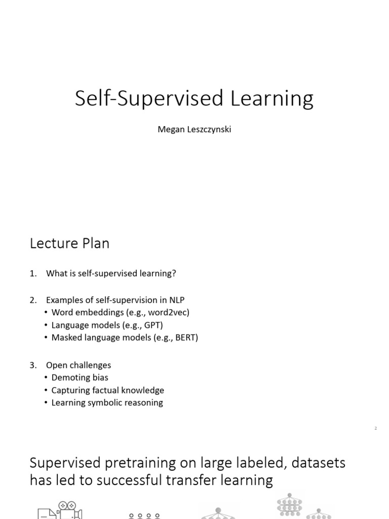 Self-Supervised Learning Overview | PDF | Applied Mathematics ...