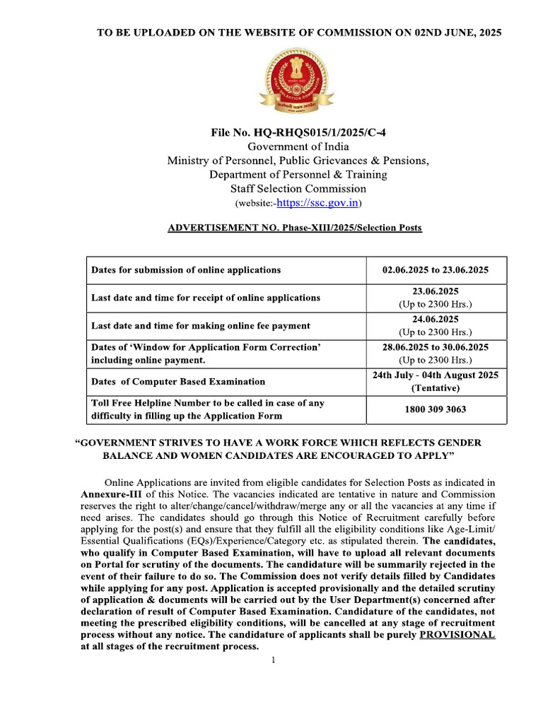 SSC | PDF