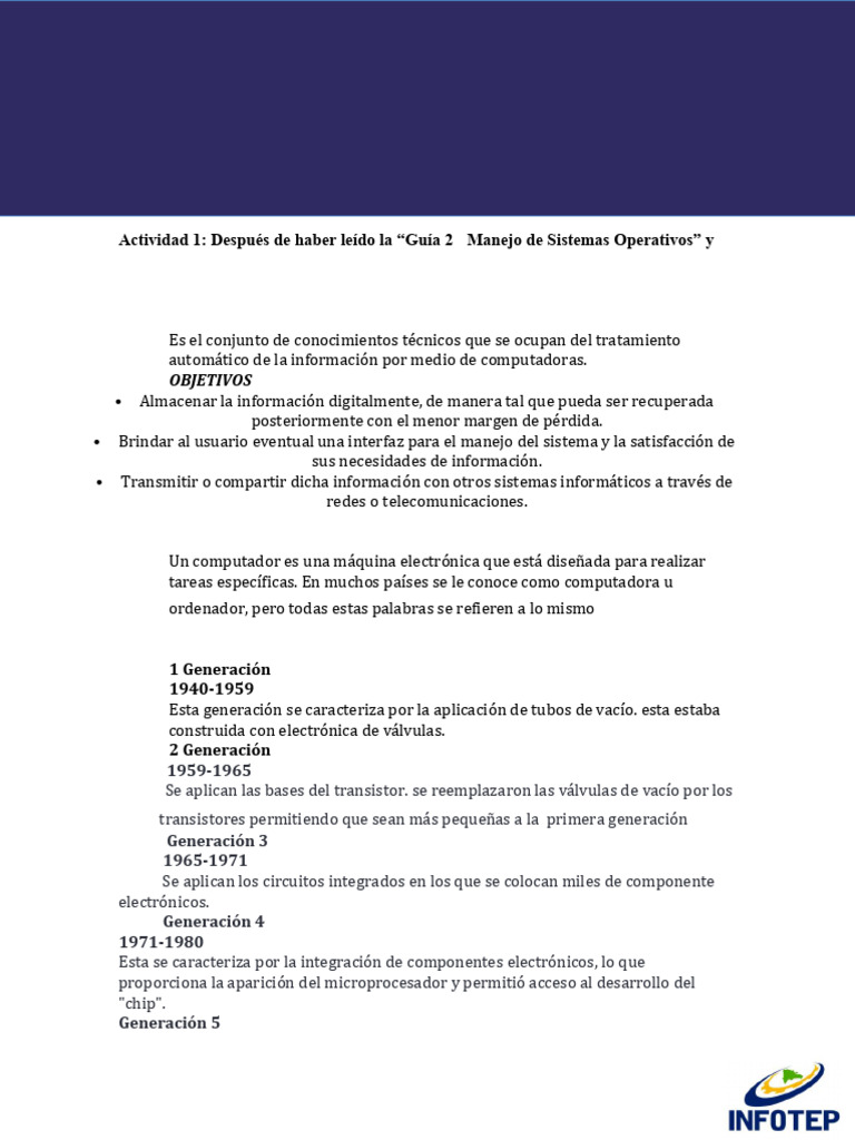 Actividad - Módulo 2.docx LUISA FERNANDA | PDF | Hardware de la ...