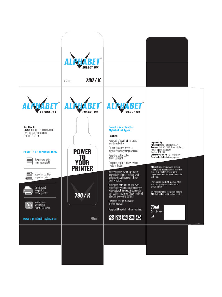 1 - ALPHABET Ink Bottle Box Packaging Final 16 NOV 2021 | PDF