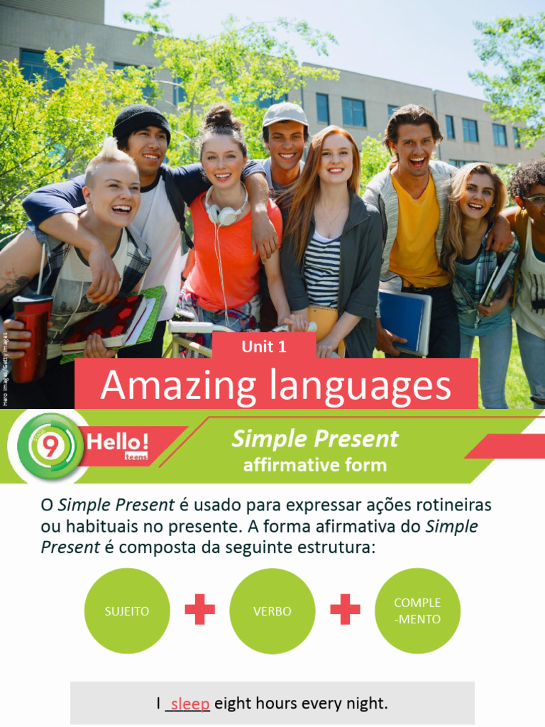 V 9 Hello Teens Grammar Helper FINAL | PDF | Linguistic Morphology ...