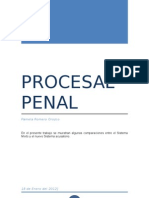 Sistema Penal Acusatorio vs Mixto