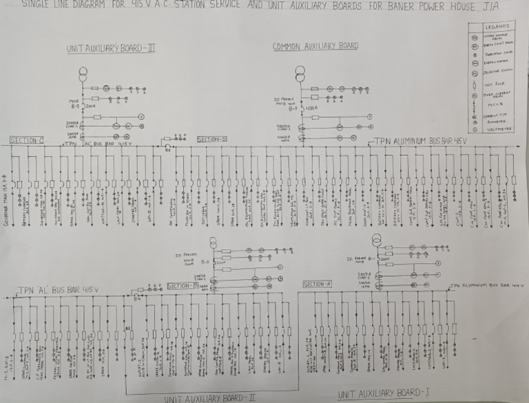 LT Panel Single Line Diagram | PDF | Electrical Engineering | Electricity