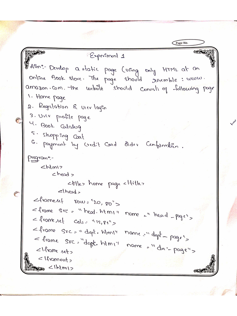 Experiment - 1 | PDF