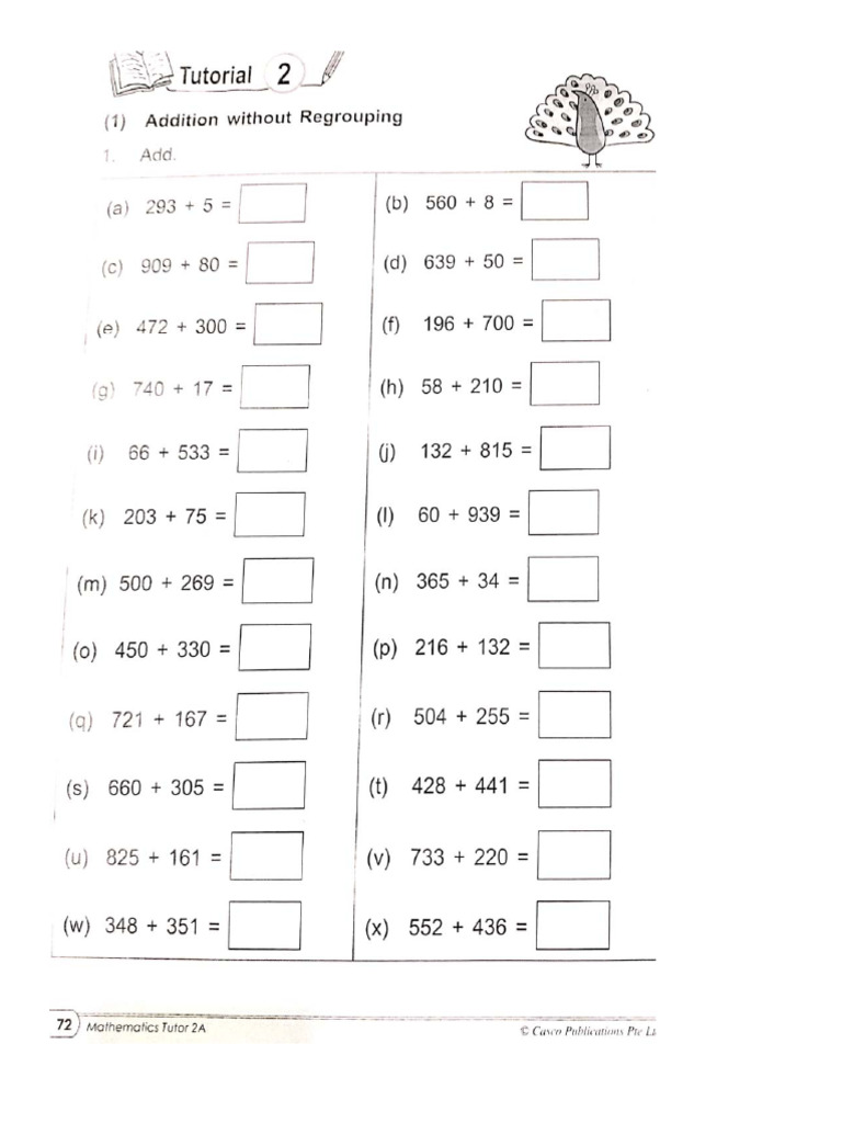 Year 3 Tutorial 2 | PDF