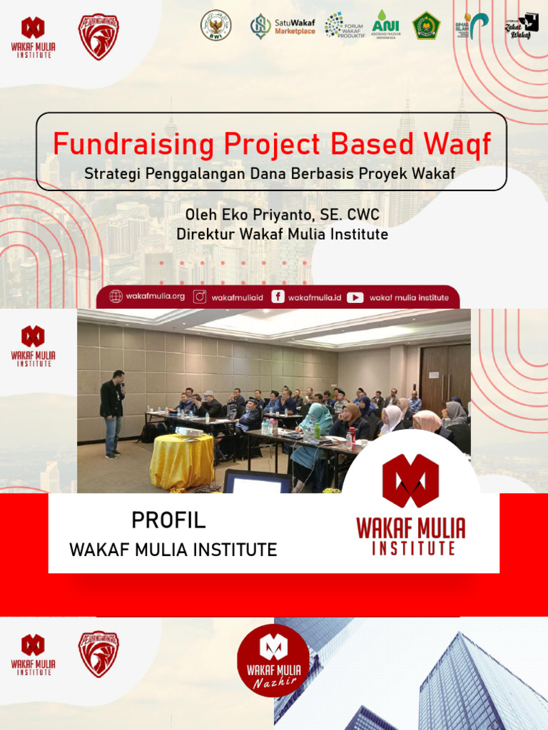 Fundraising Project-Based Waqf Nazhir Wakaf Mulia | PDF