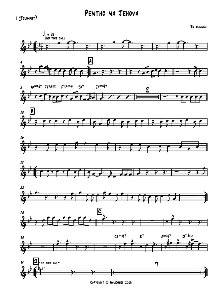 Partition musicale : 