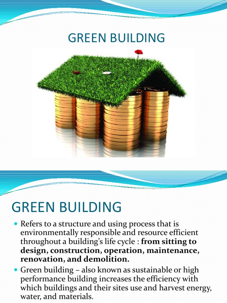 Ppt Green Green Building Efficient Energy Use