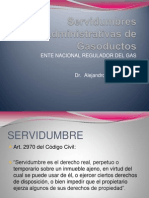 Dr. Melo - Las Servidumbres Administrativas de Gasoductos