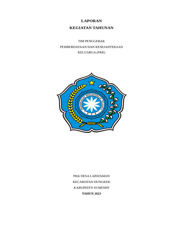 PKK Desa Lapataman Cover | PDF