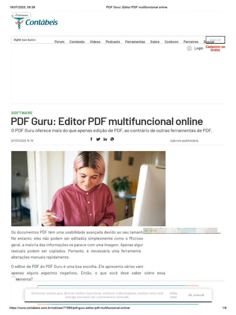PDF Guru: Editor PDF Online Multifuncional | PDF | Contabilidade ...