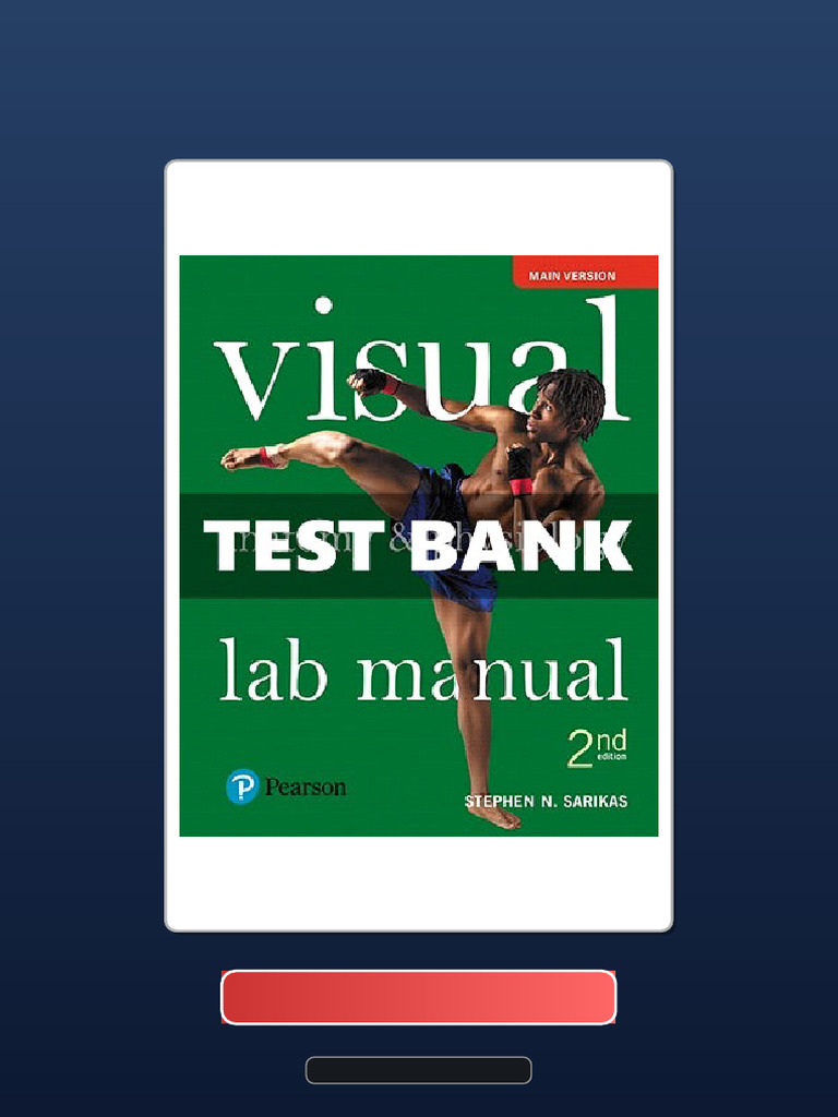Visual Anatomy and Physiology Lab Manual Main Version 2nd Edition ...