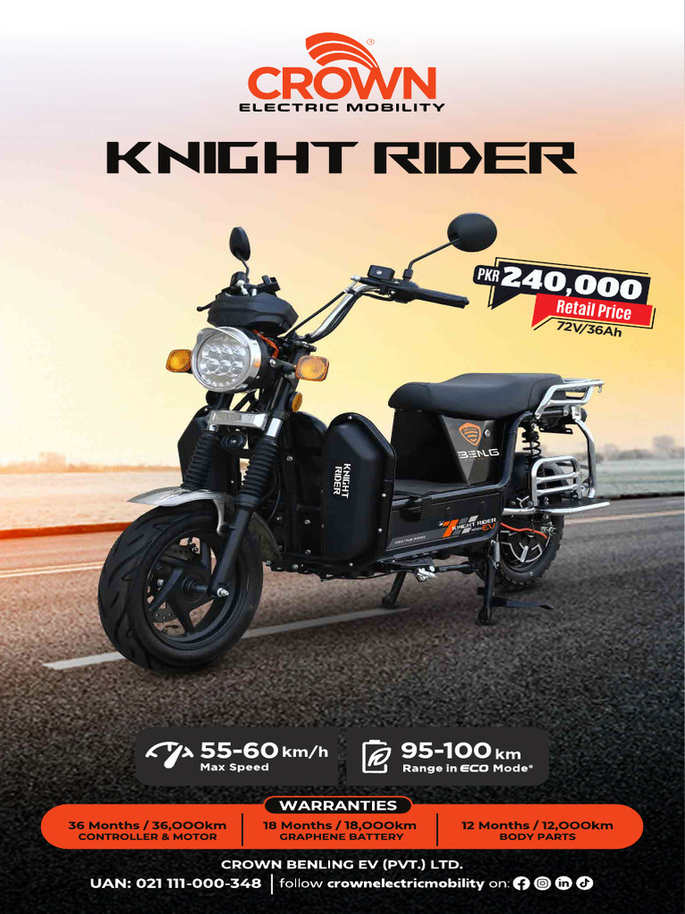 Crown Benling Knight Rider Brochure | PDF