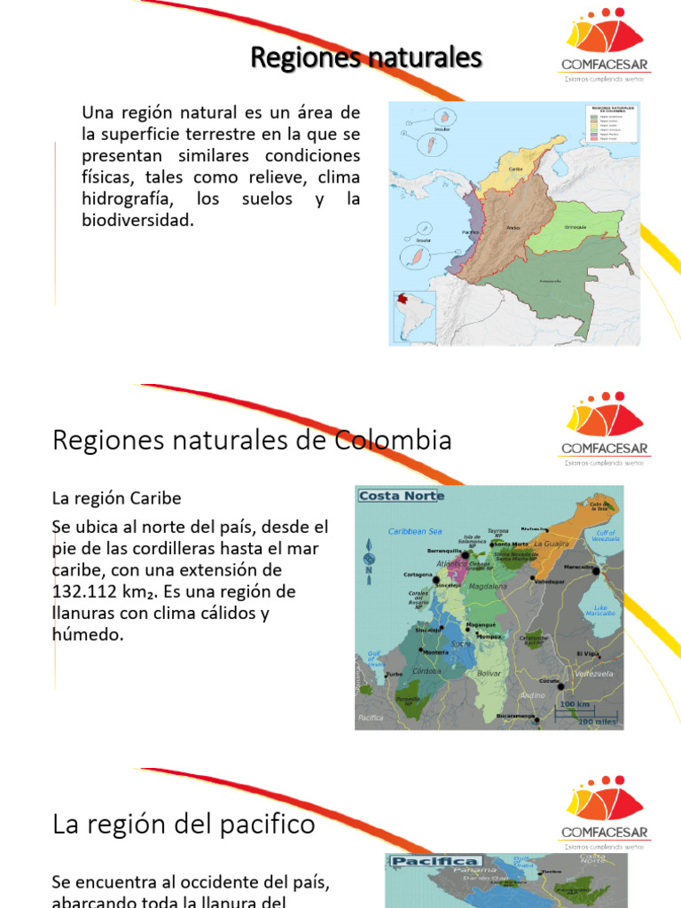 Regiones Naturales de Colombia | PDF