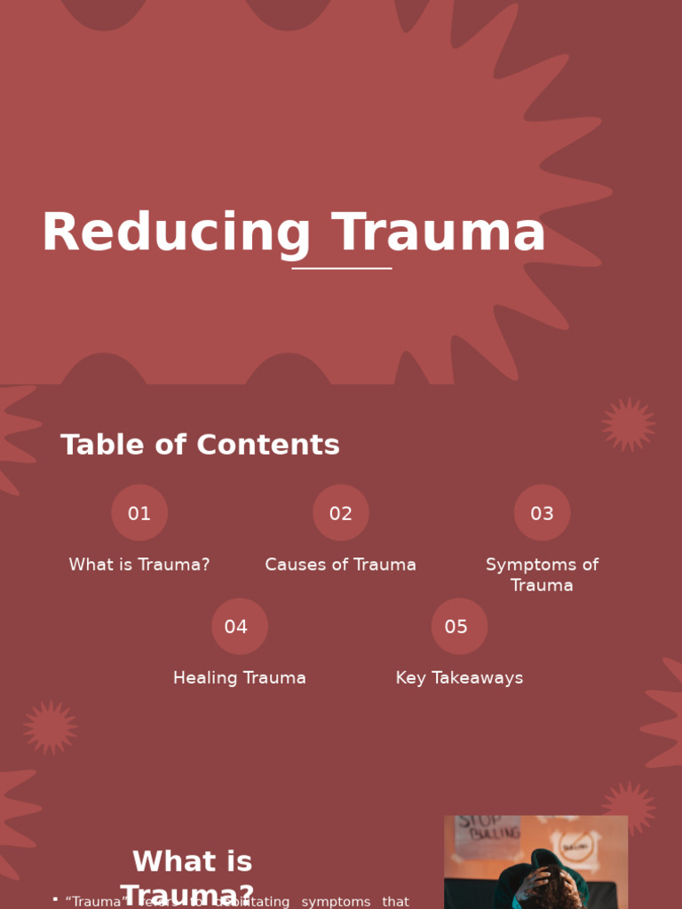 Understanding and Healing Trauma | PDF | Psychological Trauma | Fear