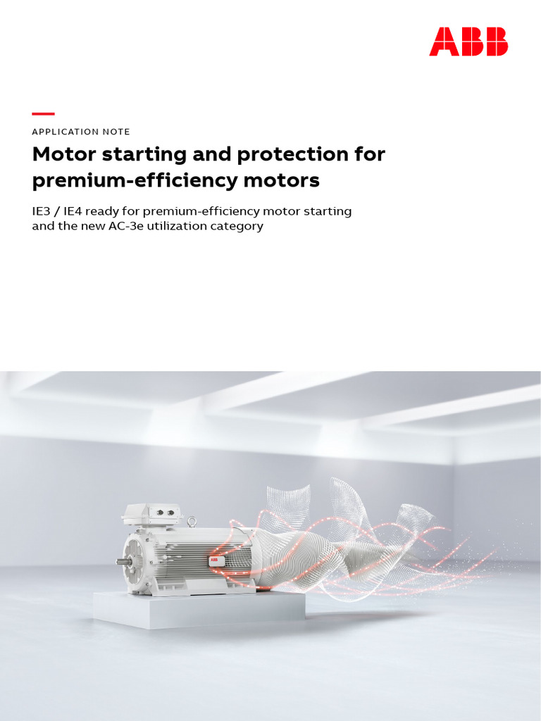 IE3/IE4 Motor Efficiency Overview | PDF | Electric Motor | Electricity