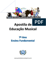 83646417 Apostila de Educacao Musical