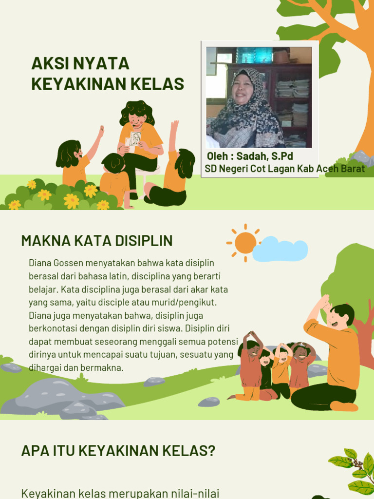 Membangun Keyakinan Kelas Positif | PDF