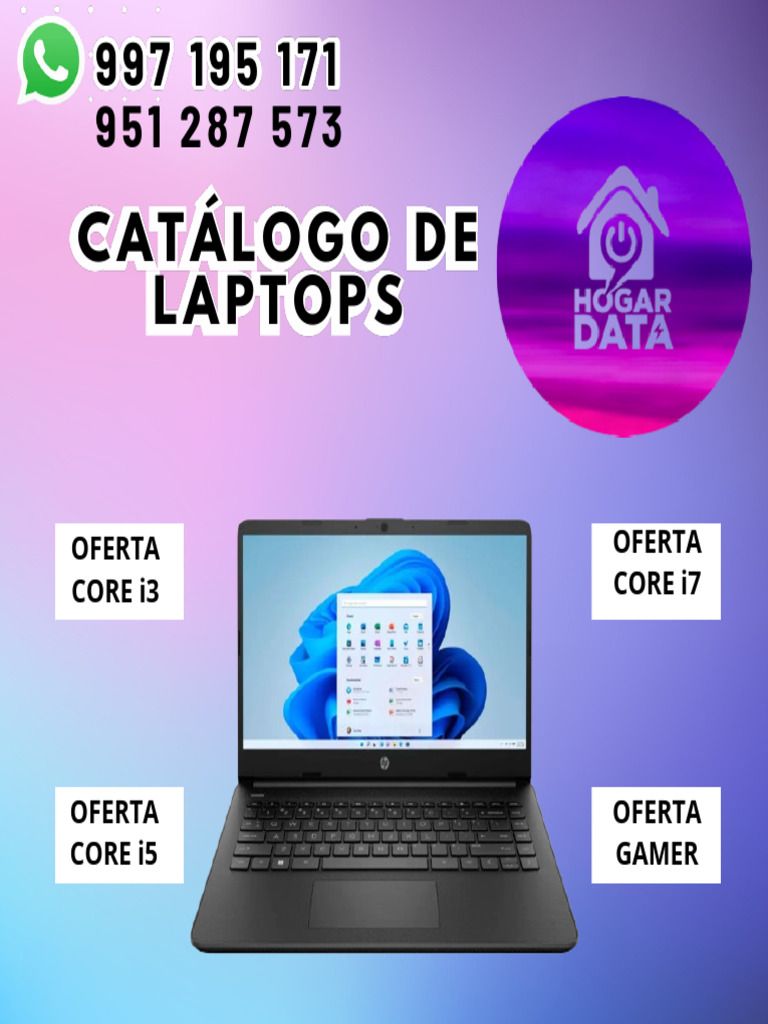 Ofertas de Laptops en Perú 2023 | PDF | Unidad de estado sólido | Disco ...