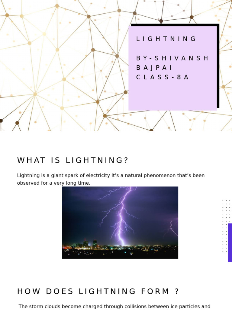 Understanding Lightning: Formation & Safety | PDF