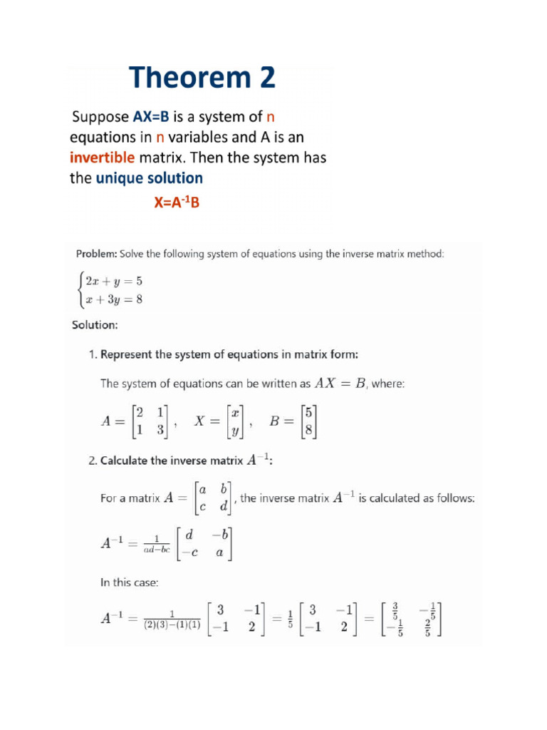 Theorem 2 | PDF