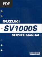 Suzuki PV50 '87-'90 Service Manual | PDF