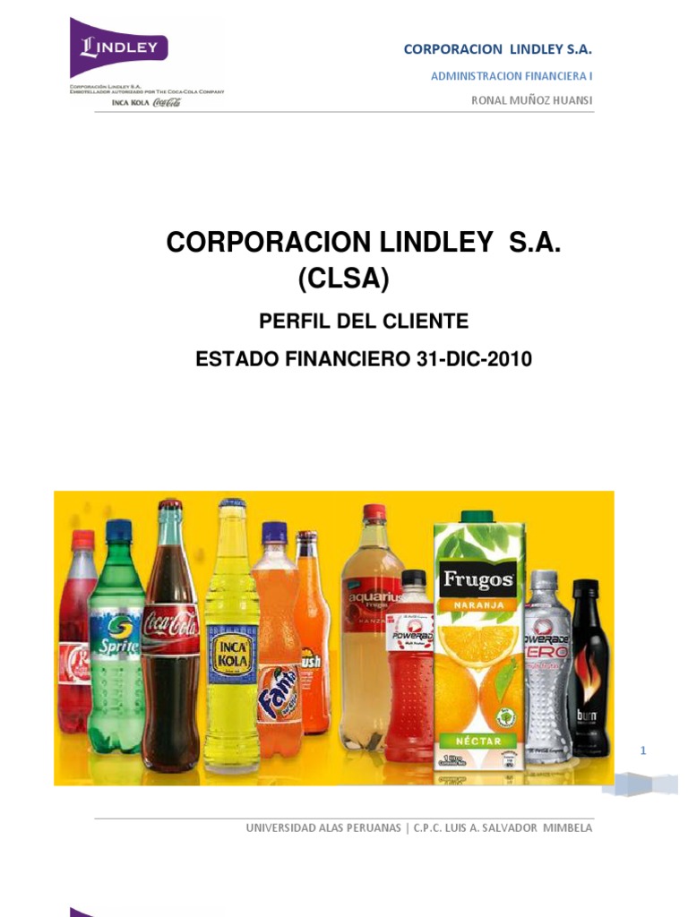 Corporacion Lindley s.a.