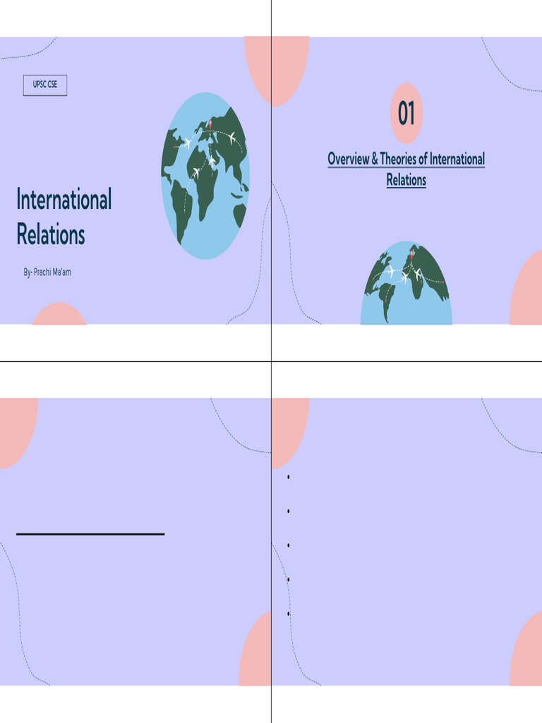 Overview of International Relations Theories | PDF | Non Aligned ...