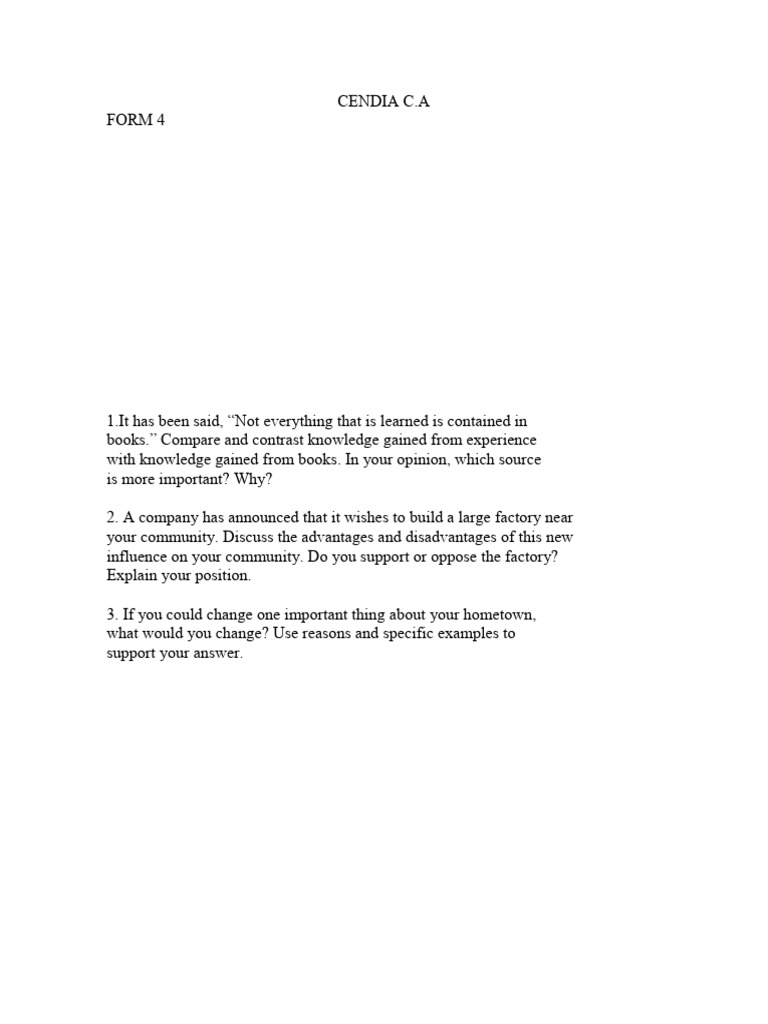 Form 4 | PDF