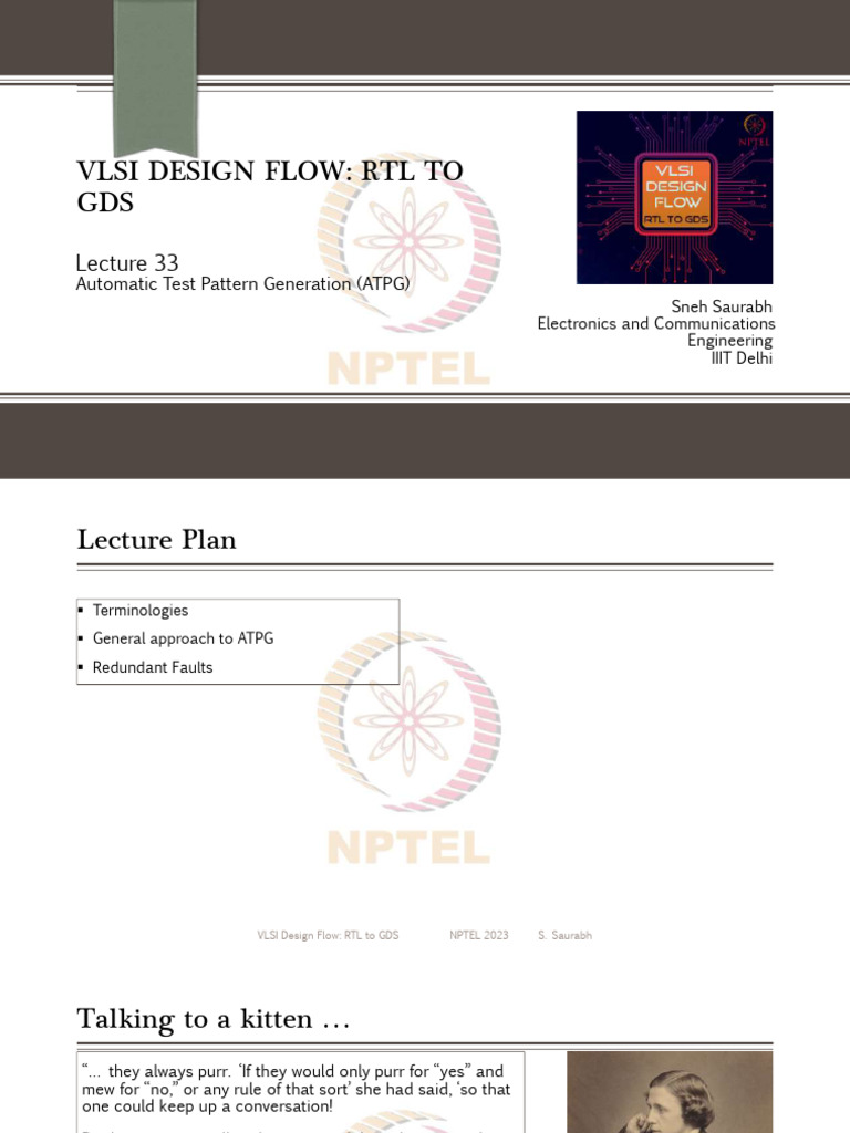 Lecture 33 | PDF | Algorithms | Electronic Engineering