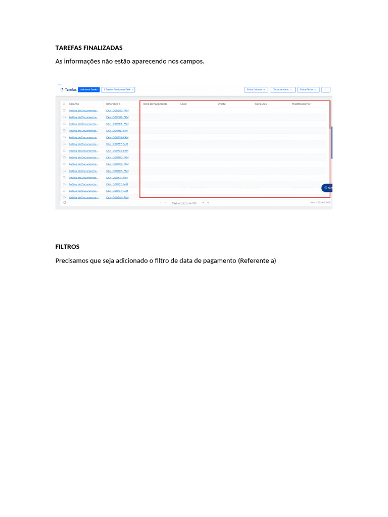 Adição de Filtro de Data no Dynamics | PDF