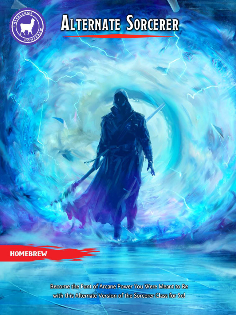 Alternate Sorcerer Class v4.0.1 | PDF