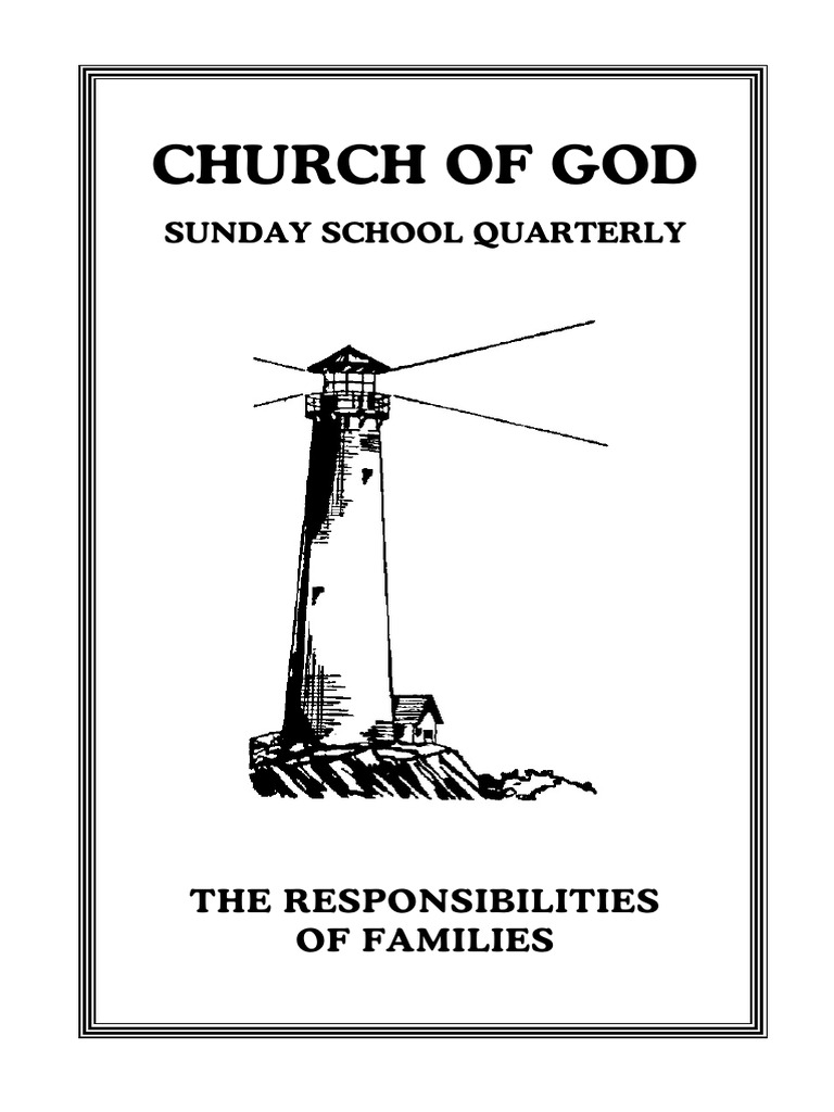 Church of God: Sunday School Quarterly | PDF | Love | Jesus