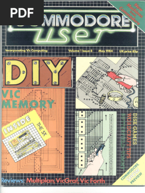 CommodoreUser08 May84 | PDF