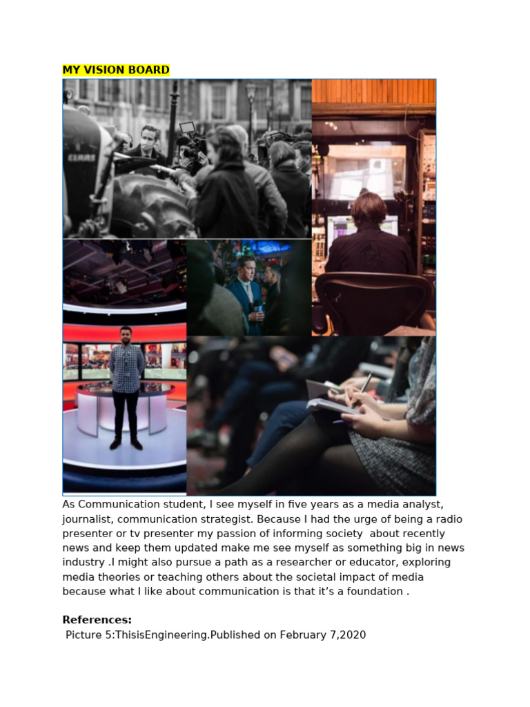 As A BA in Communication Student | PDF