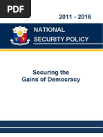 Download National Security Policy 2011-2016 by Imperator Furiosa SN89002756 doc pdf