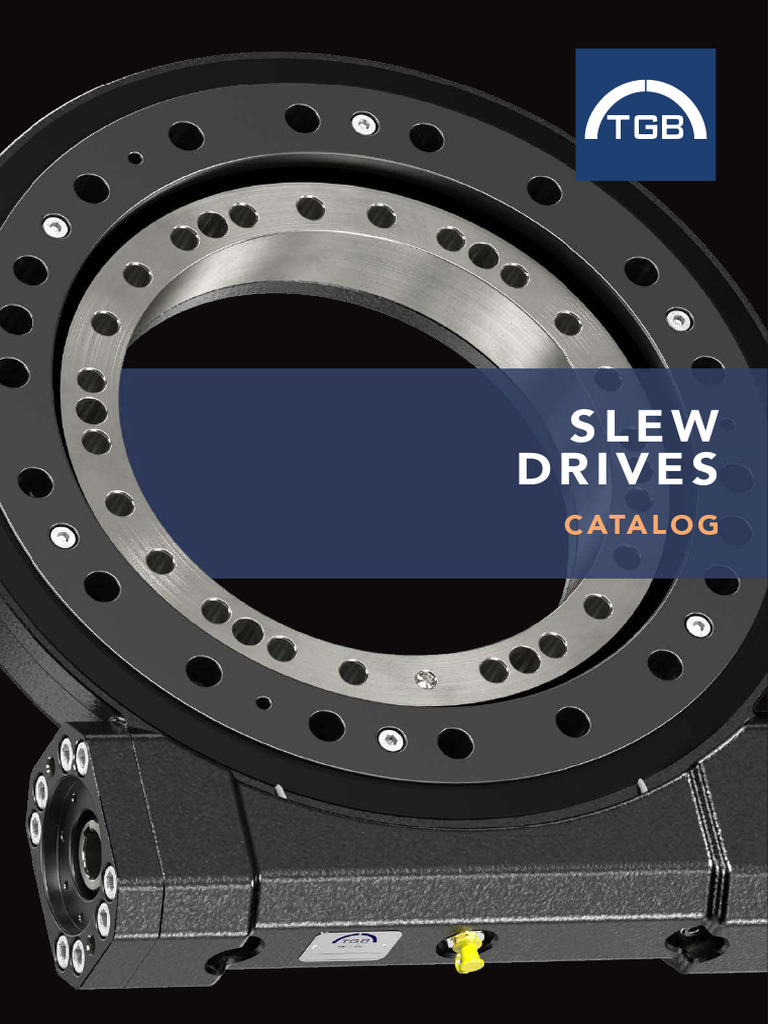 TGB Slew Drives Product Catalog | PDF | Screw | Mechanical Engineering