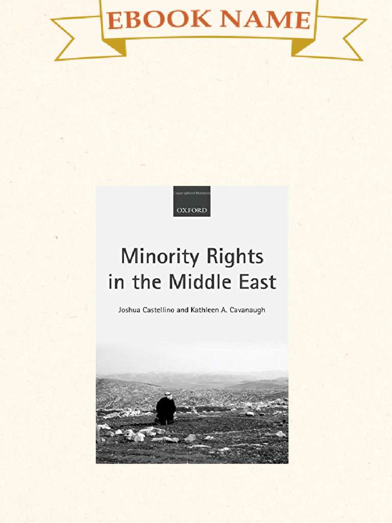 Minority Rights in The Middle East 1st Edition Joshua