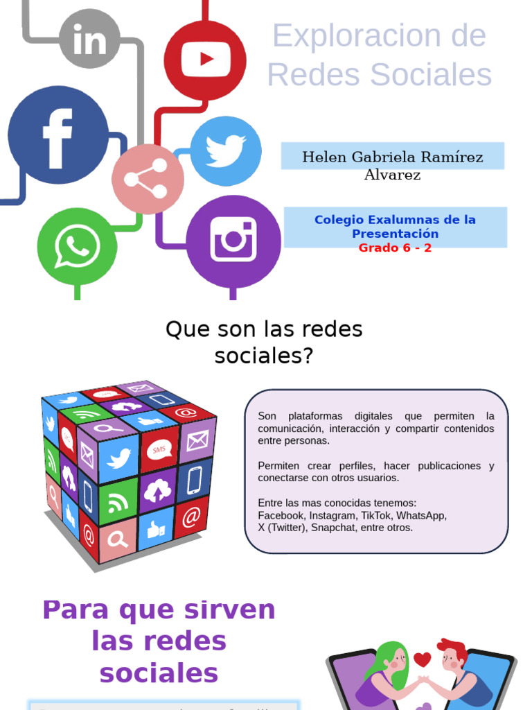 Prevención de Peligros en Redes Sociales | PDF | Facebook | Servicio de ...