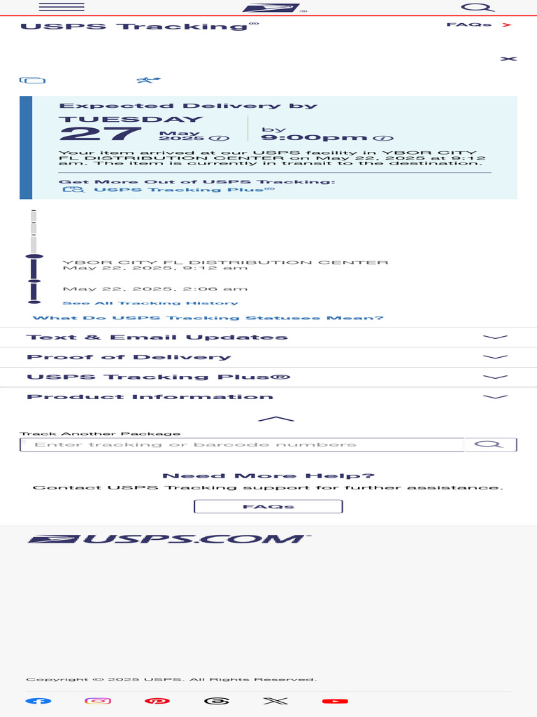 USPS Tracking Information Guide | PDF | United States Postal Service ...