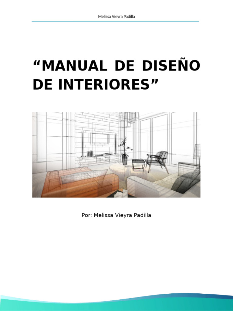 Manual de Diseño de Interiores PDF | PDF | Diseño | Diseño de interiores